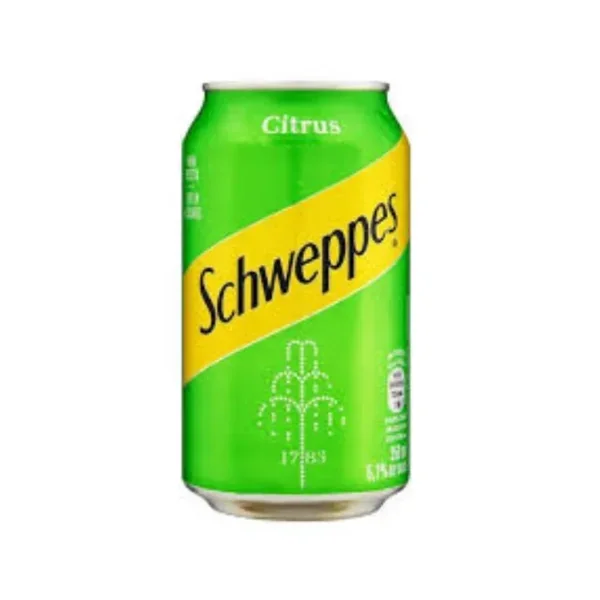 Schweppes lata